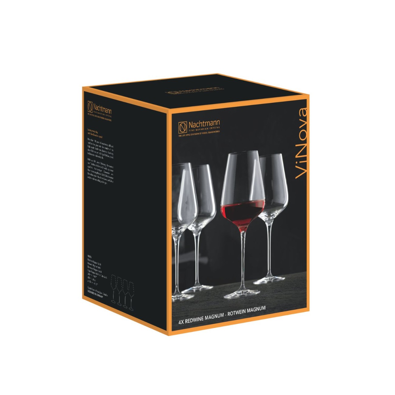 Nachtmann Σετ 4 τεμ ποτήρι κόκκινου κρασιού Magnum 680 ml σειρά Vinova Ποτήρια Κρασιού