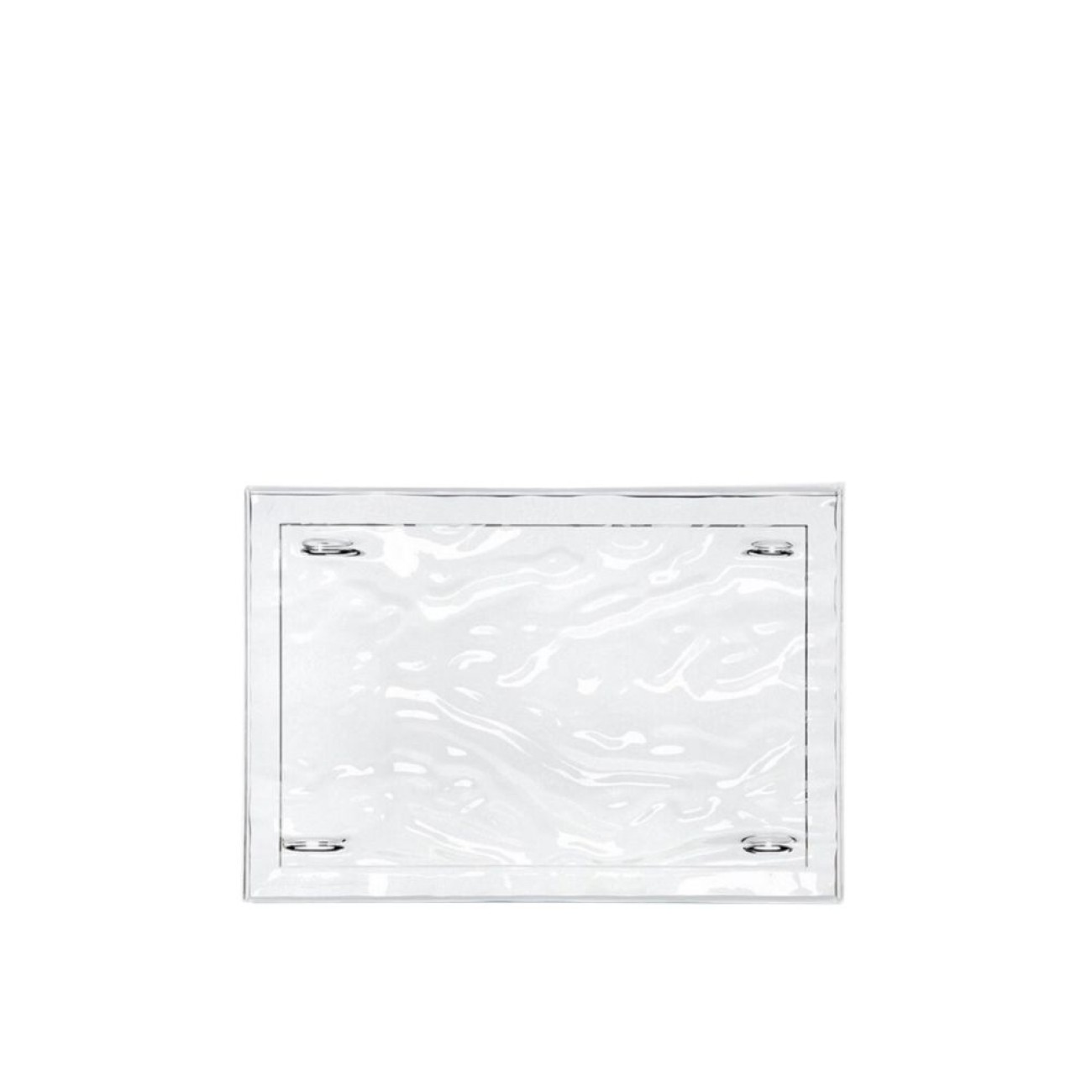 Kartell Δίσκος σερβιρίσματος διάφανος 46x32εκ. σειρά Dune Δίσκοι σερβιρίσματος