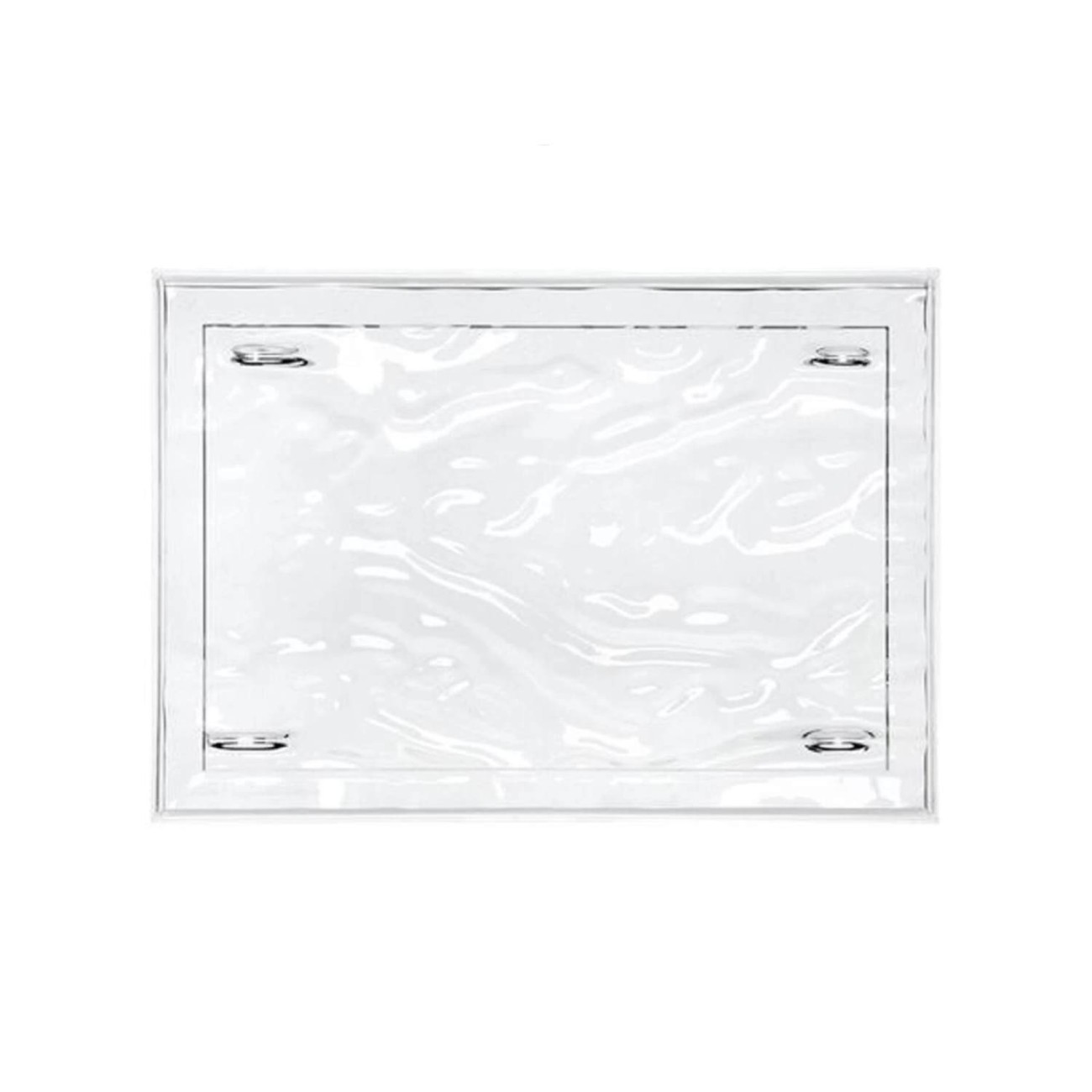 Kartell Δίσκος σερβιρίσματος διάφανος 55x38εκ. σειρά Dune Δίσκοι σερβιρίσματος