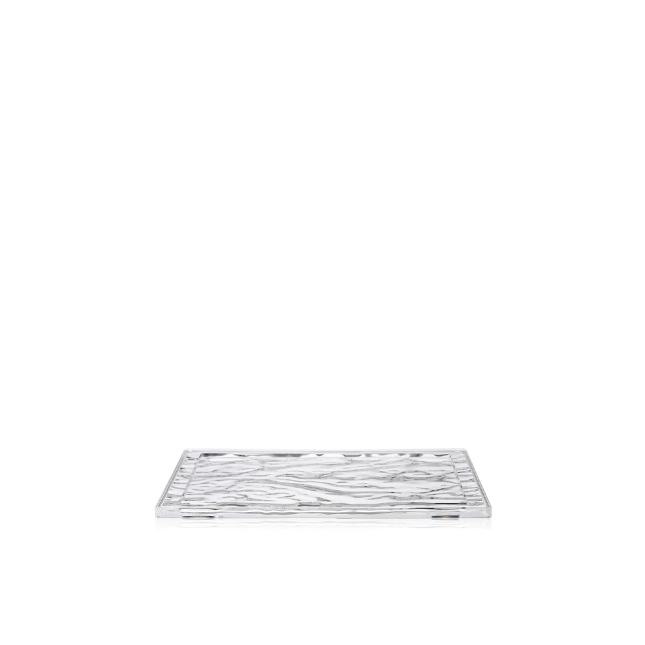 Kartell Δίσκος σερβιρίσματος διάφανος 55x38εκ. σειρά Dune Δίσκοι σερβιρίσματος