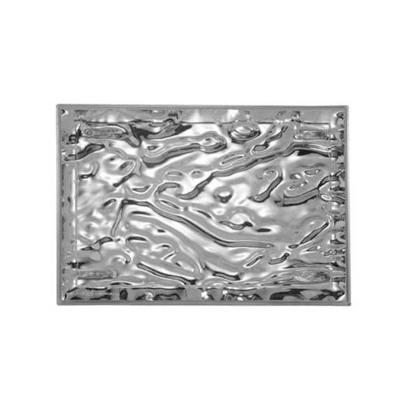 Kartell Δίσκος σερβιρίσματος μεταλλιζέ 55x38εκ. σειρά Dune