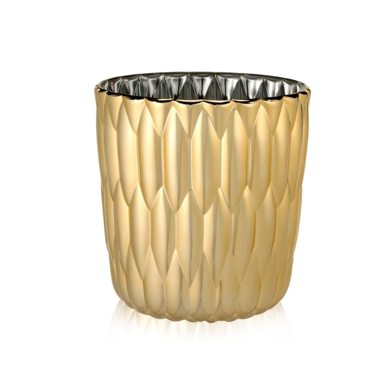 Kartell Βάζο/ σαμπανιέρα χρυσό 25εκ. σειρά Jelly Βάζα