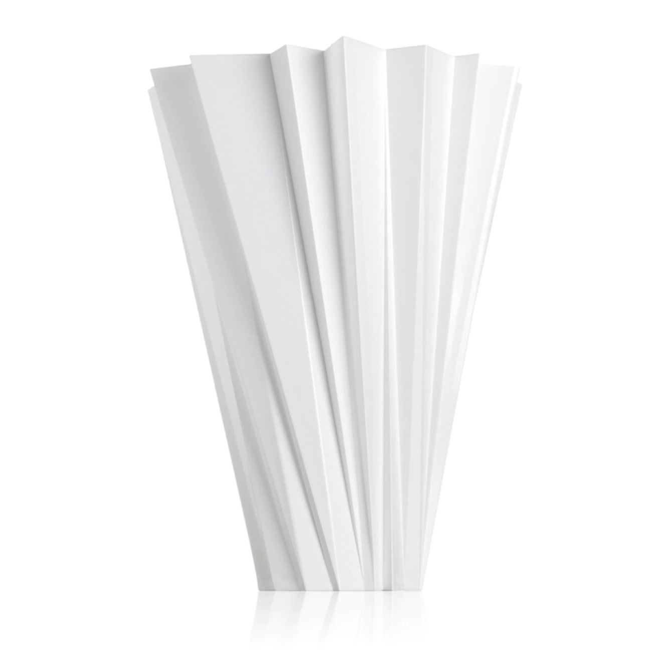 Kartell Βάζο 44 εκ. Glossy White σειρά Shanghai Βάζα