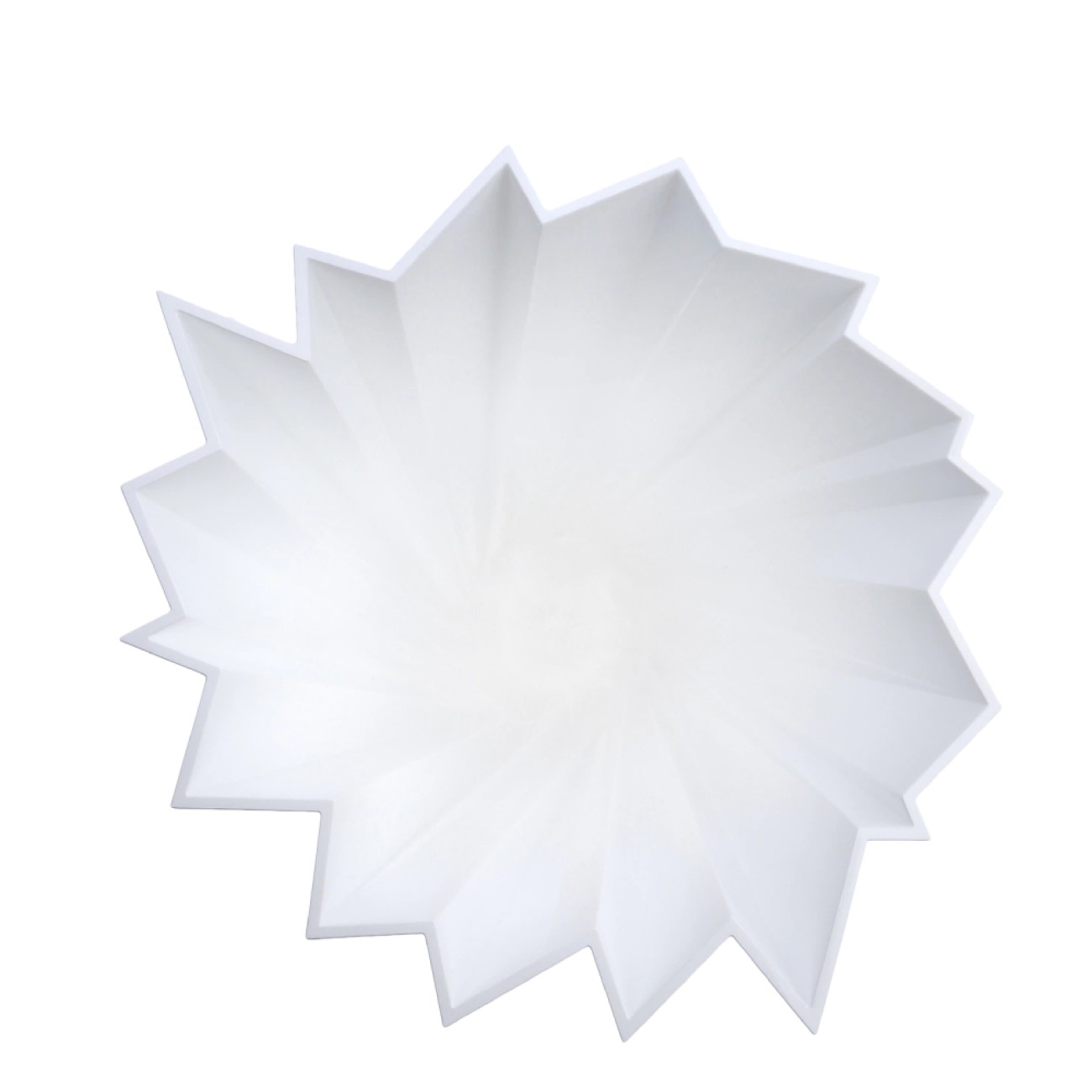 Kartell Βάζο 44 εκ. Glossy White σειρά Shanghai Βάζα