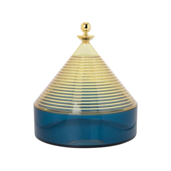 Kartell Δοχείο κίτρινο/μπλε 25Χ27 cm σειρά Trullo Kartell Δοχείο κίτρινο/μπλε 25Χ27 cm σειρά Trullo