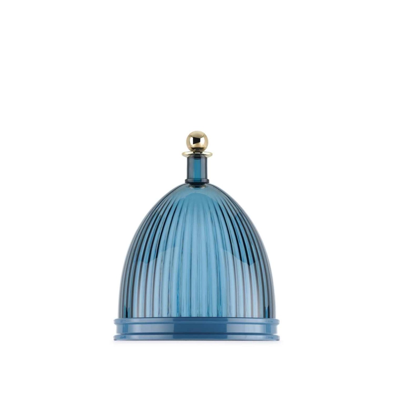 Kartell Πιατέλα με καπάκι Φ24εκ/30,5 εκ. Sky blue/Blue σειρά La Coupole Μπολ/ Centerpieces