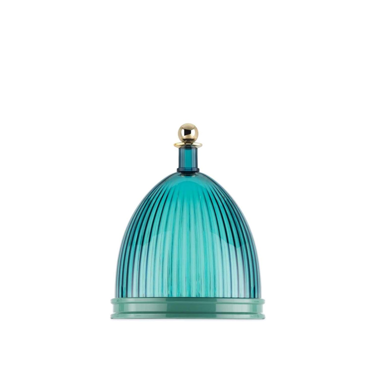 Kartell Πιατέλα με καπάκι Φ24εκ/30,5 εκ. Green/green σειρά La Coupole Μπολ/ Centerpieces