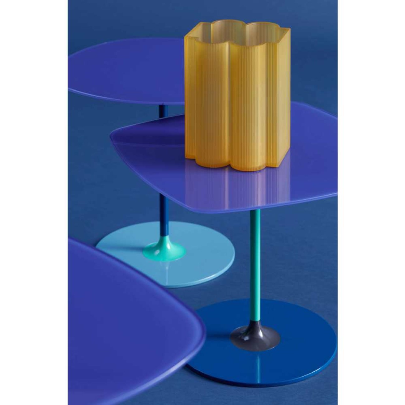 Kartell Βάζο 24 εκ. Orange σειρά Okra
 Βάζα