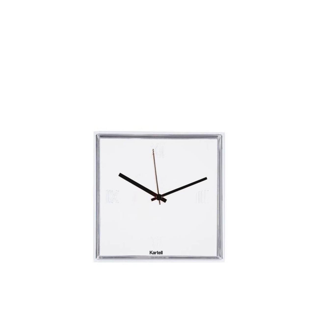 Kartell Ρολόι τοίχου λευκό 30x30εκ. σειρά Tic Tac Ρολόγια - Διάφορα διακοσμητικά
