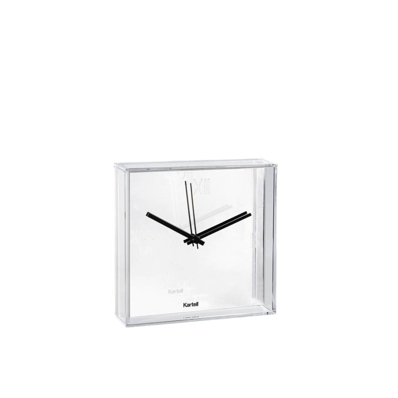 Kartell Ρολόι τοίχου λευκό 30x30εκ. σειρά Tic Tac Ρολόγια - Διάφορα διακοσμητικά
