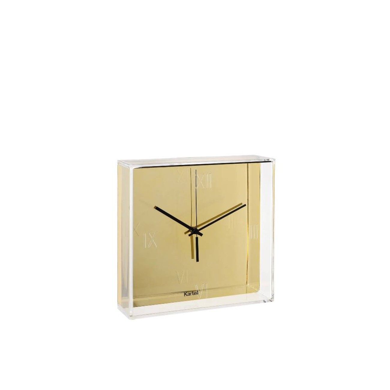 Kartell Ρολόι τοίχου χρυσό 30x30εκ. σειρά Tic Tac Ρολόγια - Διάφορα διακοσμητικά