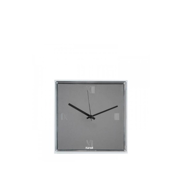 Kartell Ρολόι τοίχου ασημί 30x30εκ. σειρά Tic Tac