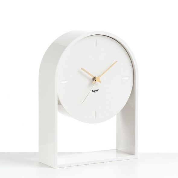 Kartell Ρολόι επιτραπέζιο 30εκ. White σειρά Air Du Temps Kartell Ρολόι επιτραπέζιο 30εκ. White σειρά Air Du Temps