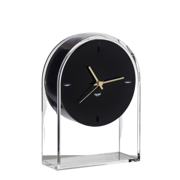 Kartell Ρολόι επιτραπέζιο 30εκ. Crystal/Black σειρά Air Du Temps Kartell Ρολόι επιτραπέζιο 30εκ. Crystal/Black σειρά Air Du Temps