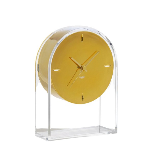 Kartell Ρολόι επιτραπέζιο 30εκ. Crystal/Gold σειρά Air Du Temps Kartell Ρολόι επιτραπέζιο 30εκ. Crystal/Gold σειρά Air Du Temps