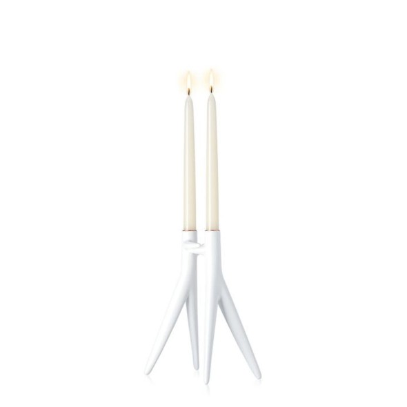 Kartell Κηροπήγιο 25εκ. λευκό σειρά Abbracciaio Kartell Κηροπήγιο 25εκ. λευκό σειρά Abbracciaio