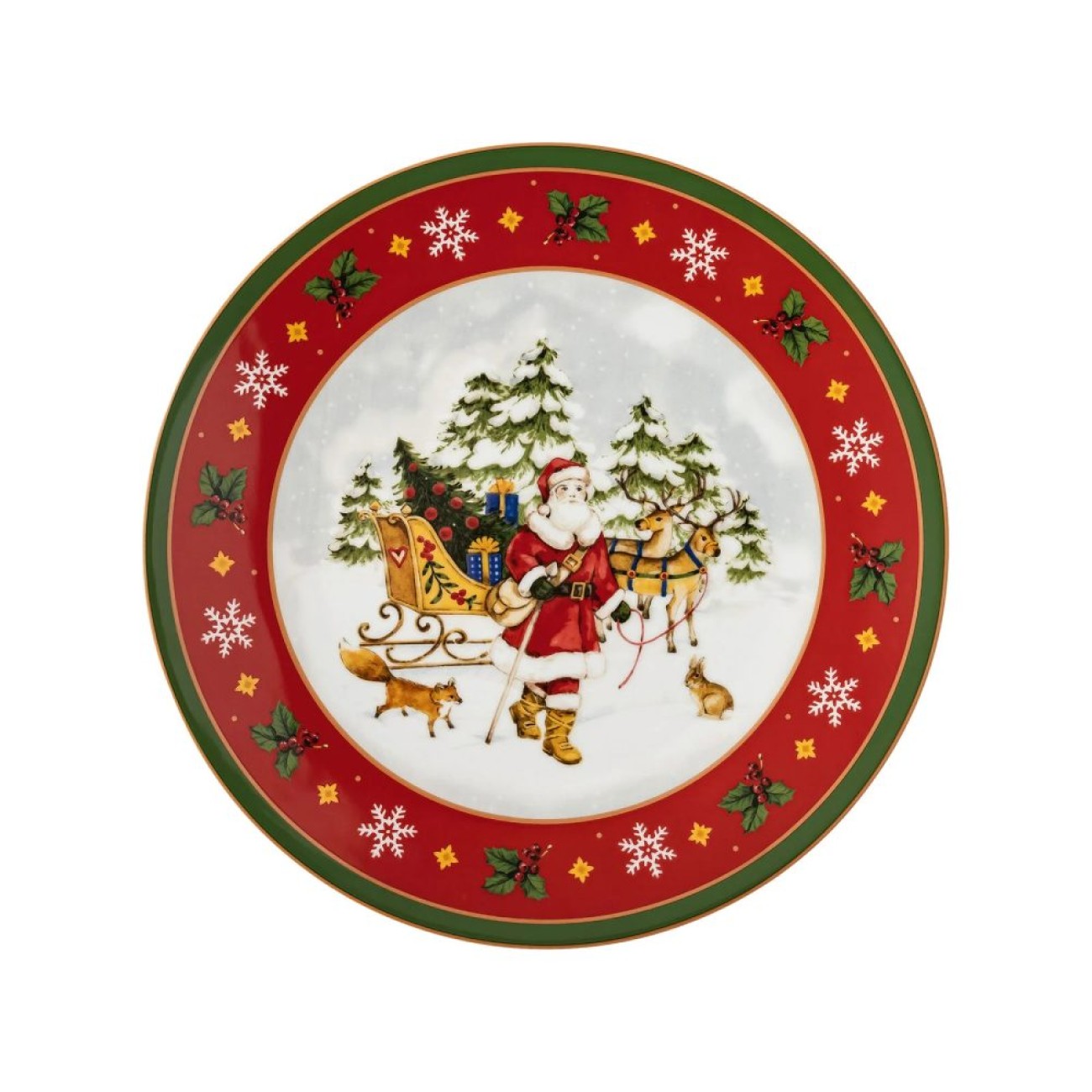 Hutschenreuther Πιατέλα με βάση 28εκ. σειρά Happy Wintertime
 Χριστουγεννιάτικα