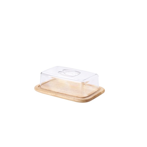Continenta Τυριέρα 30Χ20Χ8,5 με καπάκι σειρά Wooden Rubberwood Continenta Τυριέρα 30Χ20Χ8,5 με καπάκι σειρά Wooden Rubberwood