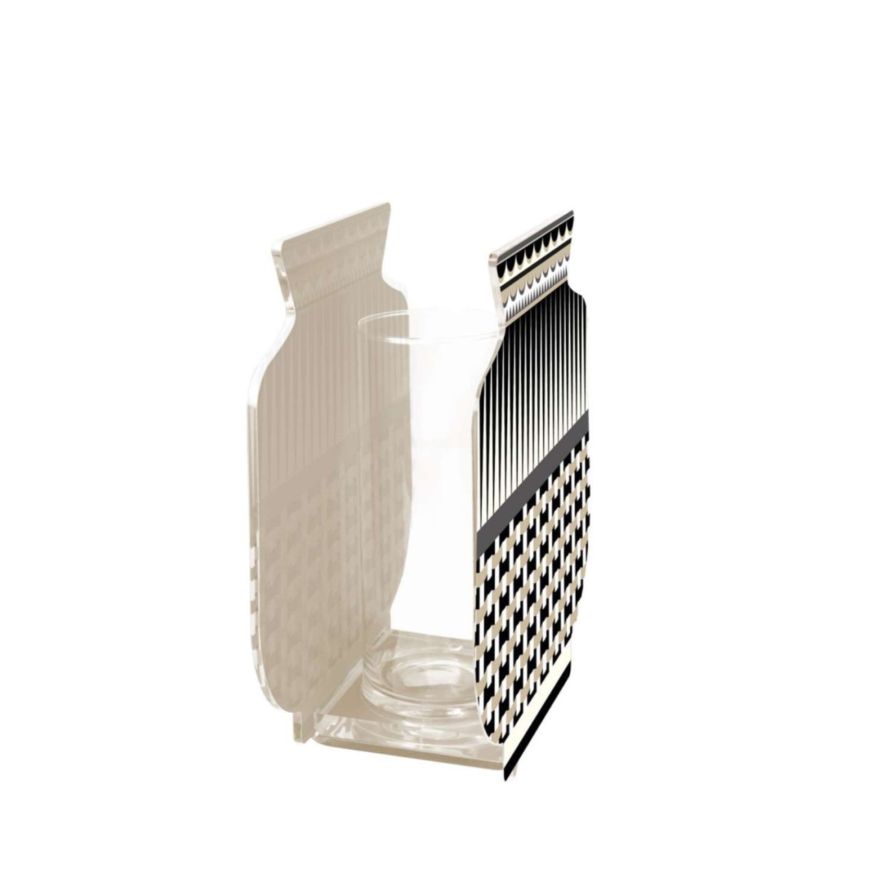 Vesta Βάζο Basic  31x15x35 εκ. σειρά Fenice Τεχνητά άνθη
