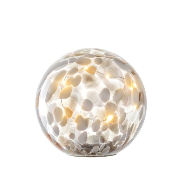 Leonardo Λάμπα Led 17 εκ. Globe white/gold σειρά Silenzio Leonardo Λάμπα Led 17 εκ. Globe white/gold σειρά Silenzio
