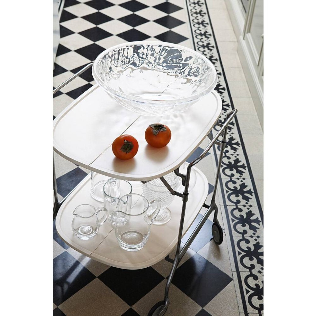 Kartell Τρόλευ λευκό σειρά Gastone
 Τρόλεϊ/μπαρ