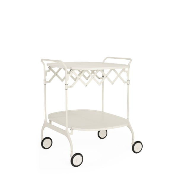 Kartell Τρόλευ cream mat σειρά Gastone