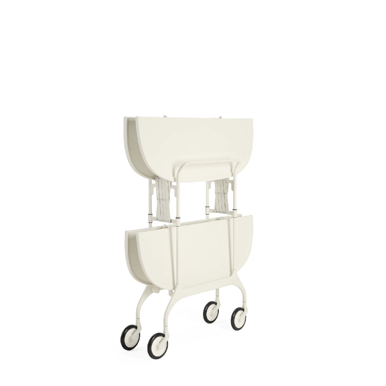 Kartell Τρόλευ cream mat σειρά Gastone Τρόλεϊ/μπαρ