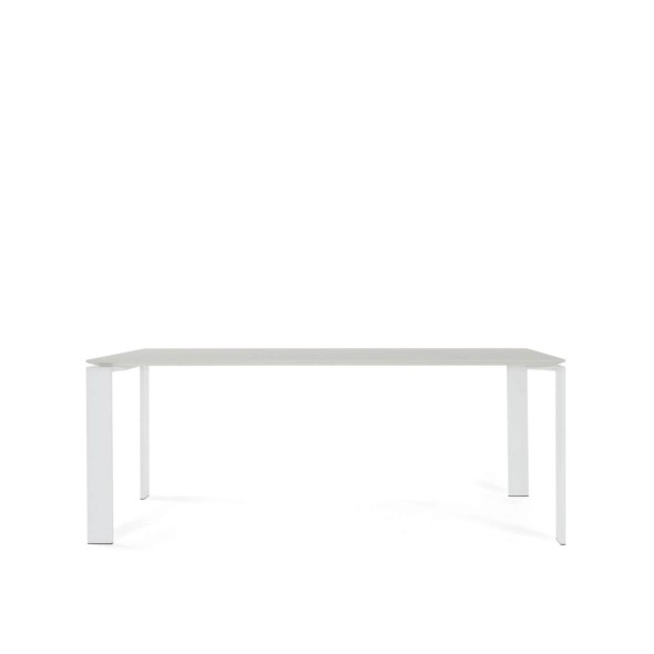 Kartell Τραπέζι 190X90 white soft touch laminate σειρα Four Kartell Τραπέζι 190X90 white soft touch laminate σειρα Four