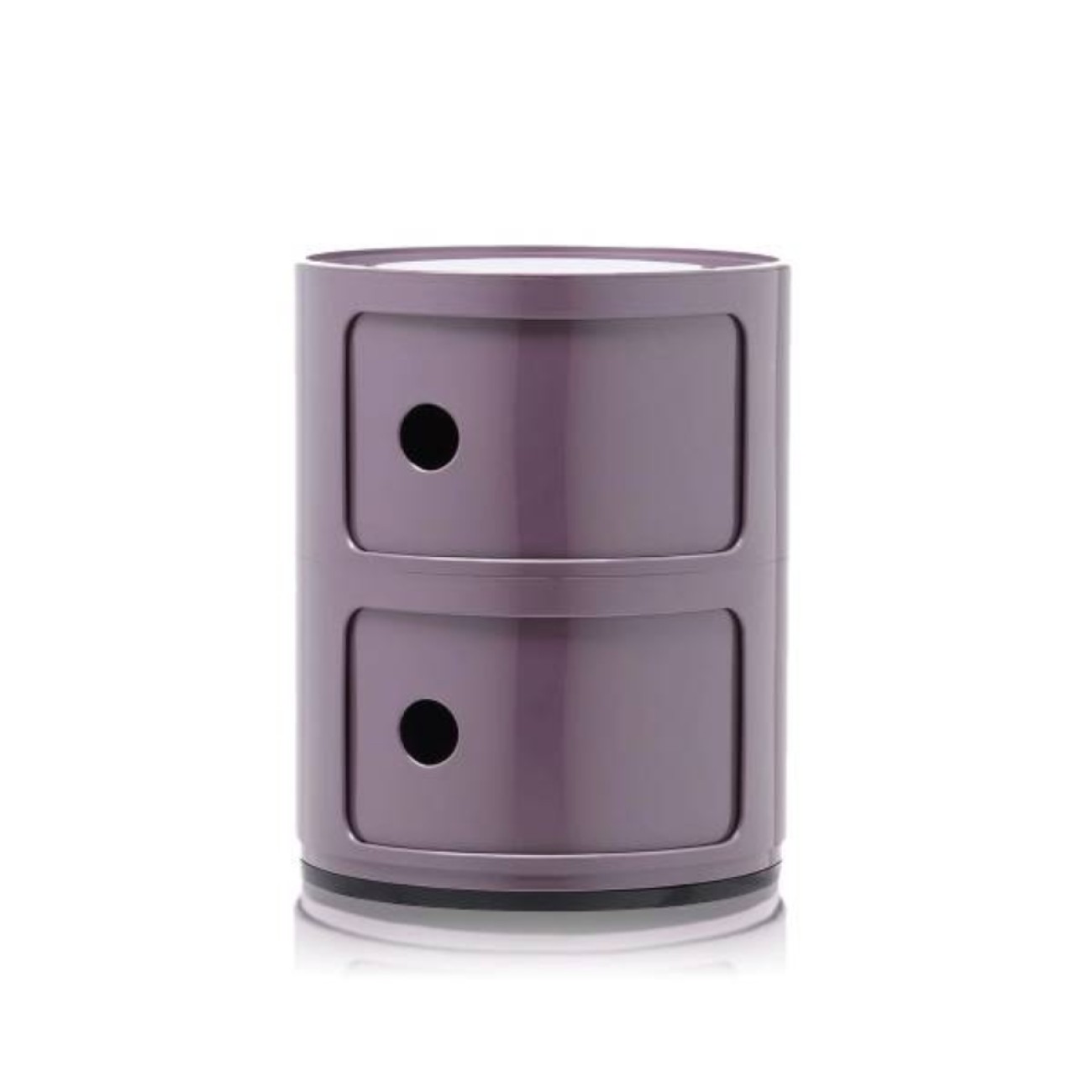 Kartell Συρταριέρα διπλή βιολέ διάμετρος 32εκ. σειρά Componibili Συρταριέρες