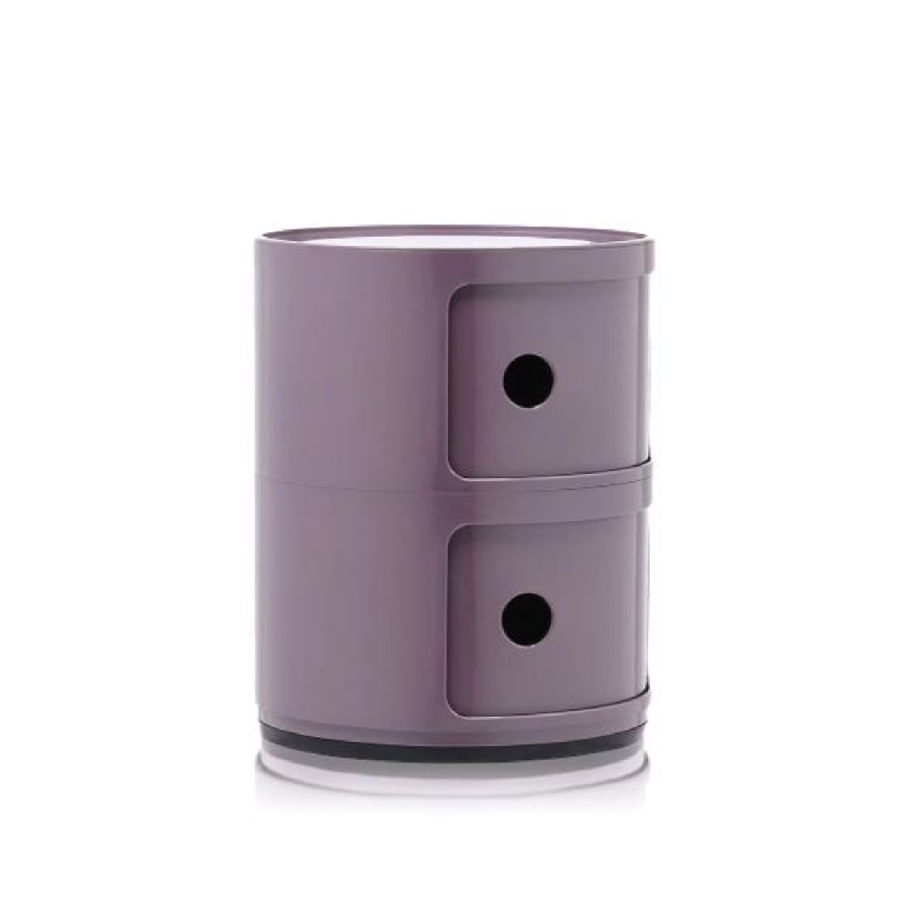 Kartell Συρταριέρα διπλή βιολέ διάμετρος 32εκ. σειρά Componibili Συρταριέρες
