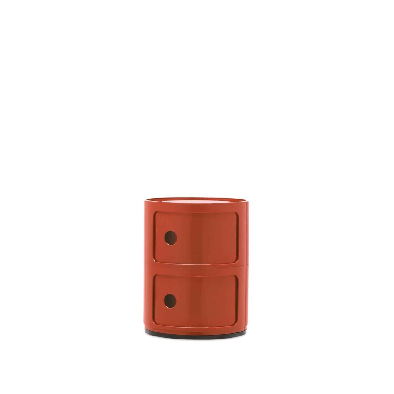 Kartell Συρταριέρα διπλή orange διάμετρος 32 εκ. σειρά Componibili Συρταριέρες