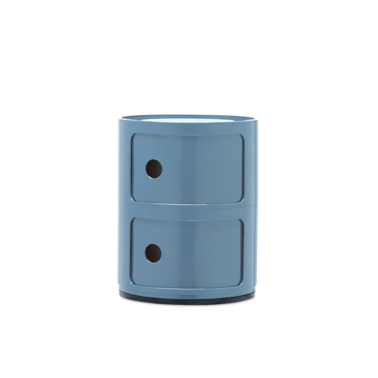 Kartell Συρταριέρα διπλή Sky Blue διάμετρος 32 εκ. σειρά Componibili Συρταριέρες