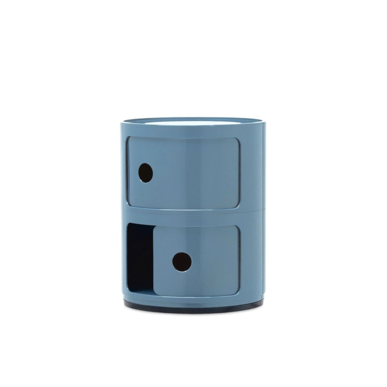 Kartell Συρταριέρα διπλή Sky Blue διάμετρος 32 εκ. σειρά Componibili Συρταριέρες