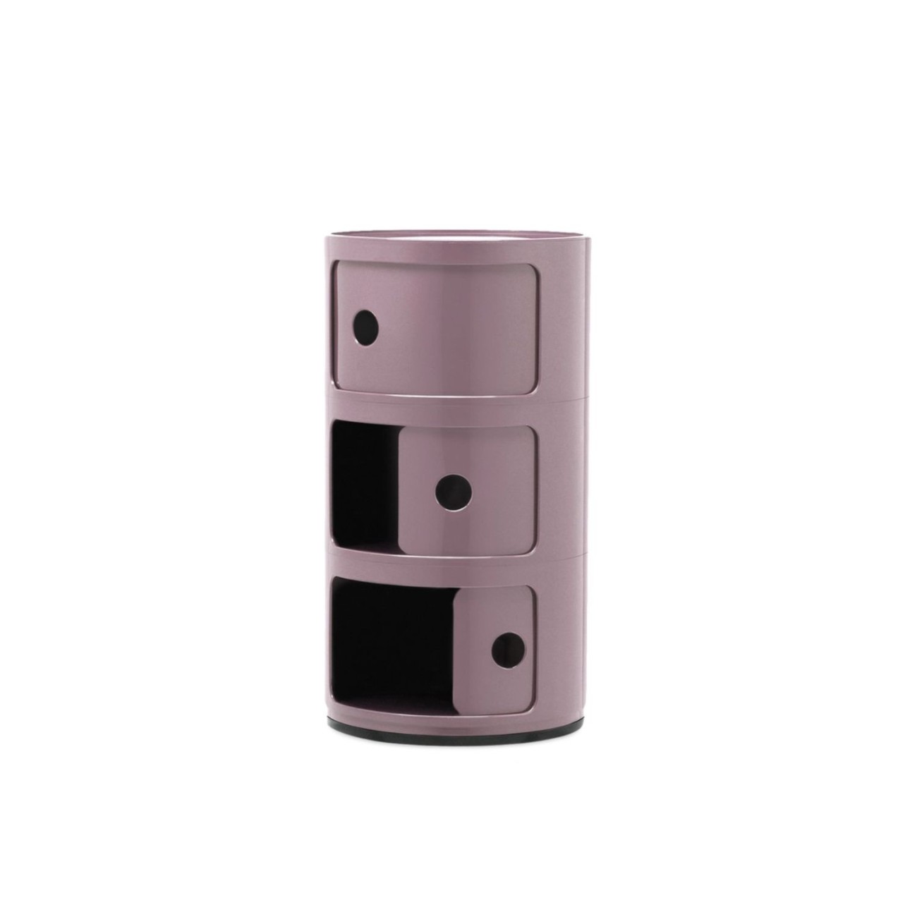 Kartell Συρταριέρα τριπλή Mauve διάμετρος 32 εκ. σειρά Componibili Συρταριέρες