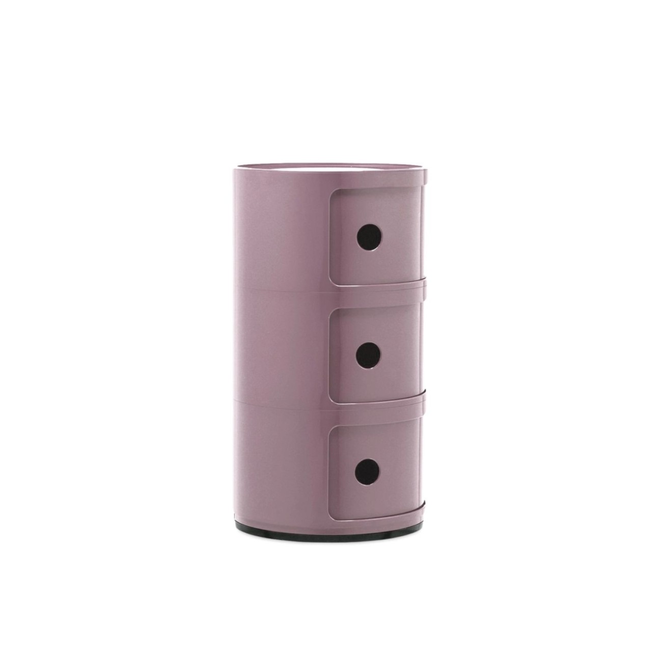 Kartell Συρταριέρα τριπλή Mauve διάμετρος 32 εκ. σειρά Componibili Συρταριέρες