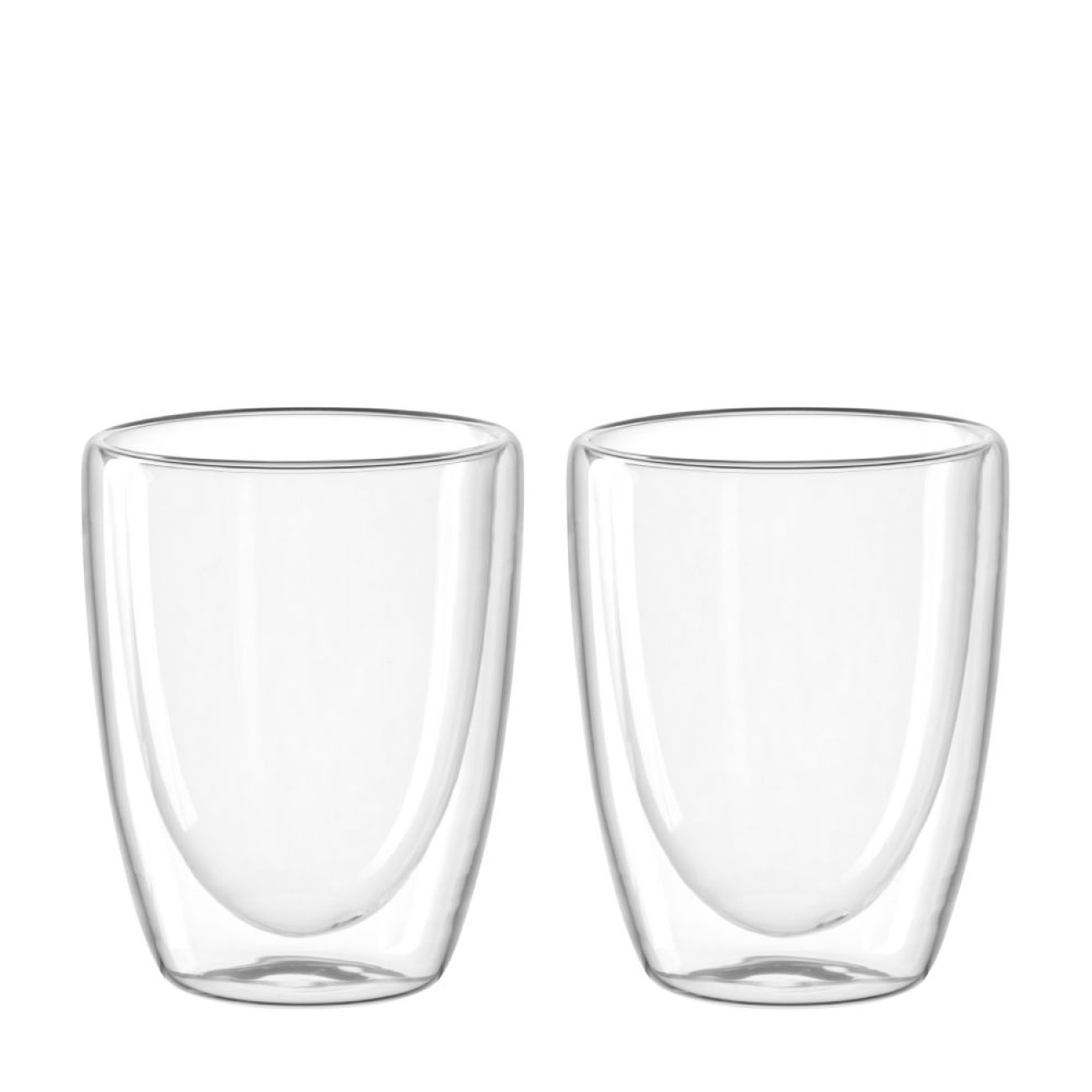 Leonardo Σετ 2 Φλυτζάνια καφέ 300ml. με διπλά τοιχώματα σειρά Duo
 Καφές/ Τσάι