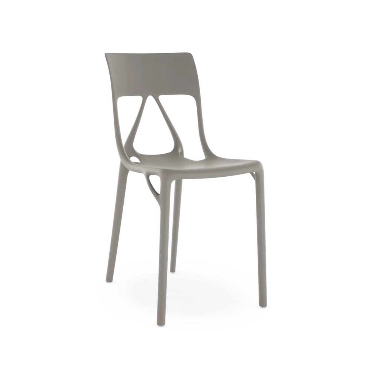 Kartell Καρέκλα γκρι σειρά A.I. Lite Καρέκλες
