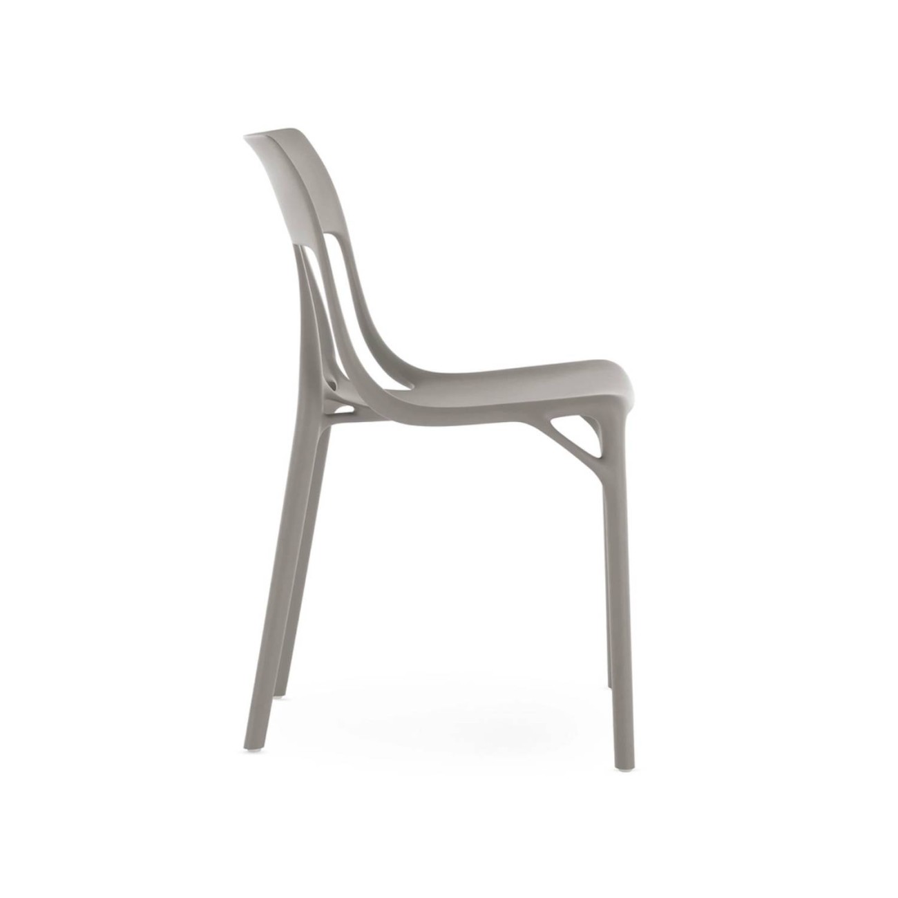 Kartell Καρέκλα γκρι σειρά A.I. Lite Καρέκλες