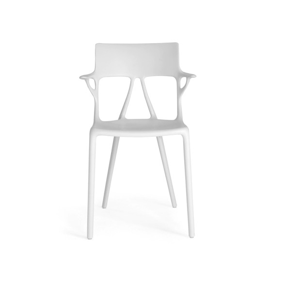 Kartell Καρέκλα λευκή σειρά A.I.