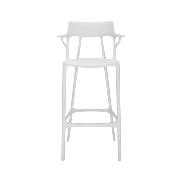 Kartell Σκαμπώ λευκό 99/65εκ. σειρά A.I.

