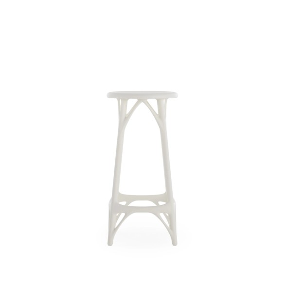 Kartell Σκαμπώ 32/65 εκ. White σειρά A.I.