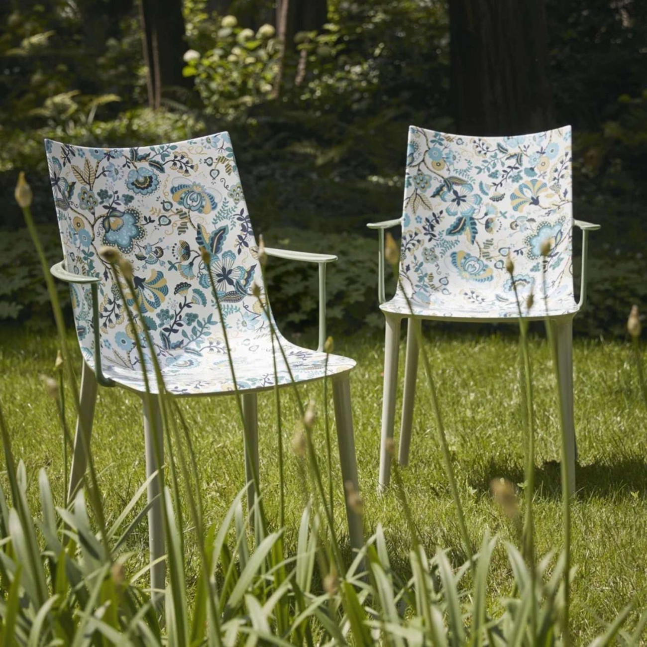 Kartell Καρέκλα Mabelle/Green Cream σειρά H.H.H. Καρέκλες