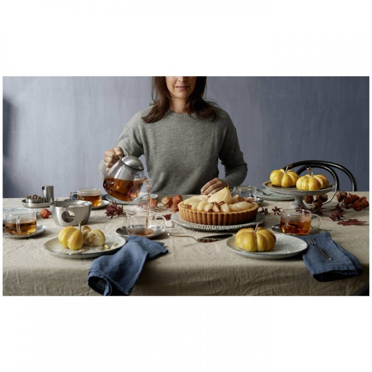 WMF Τσαγιέρα με φίλτρο και ρεσώ σειρά Smart Tea Καφές/ Τσάι