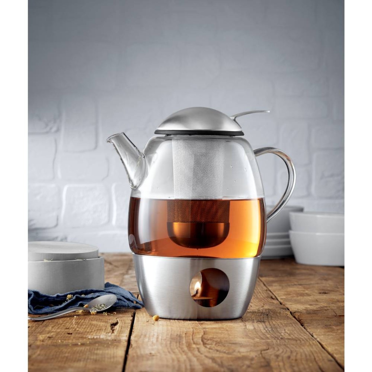 WMF Τσαγιέρα με φίλτρο και ρεσώ σειρά Smart Tea Καφές/ Τσάι