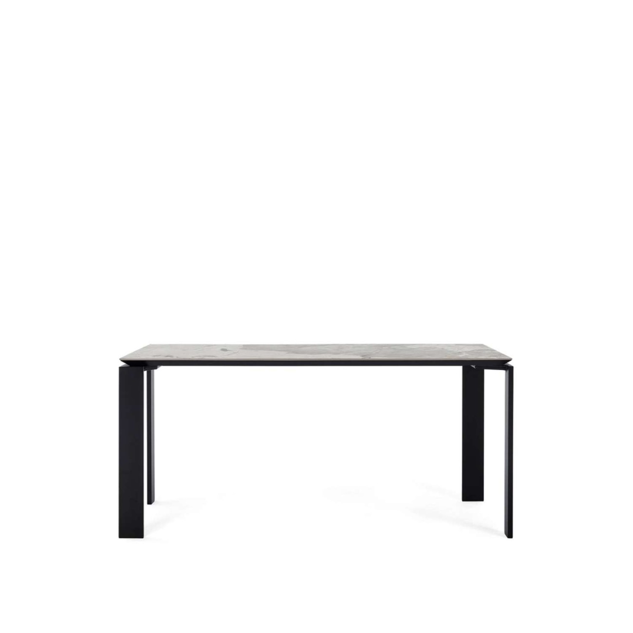 Kartell Τραπέζι 158Χ79 εκ Nature Tundra/Black σειρά Four Ceramic Τραπέζια