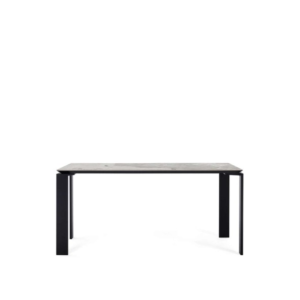 Kartell Τραπέζι 158Χ79 εκ Nature Tundra/Black σειρά Four Ceramic Kartell Τραπέζι 158Χ79 εκ Nature Tundra/Black σειρά Four Ceramic