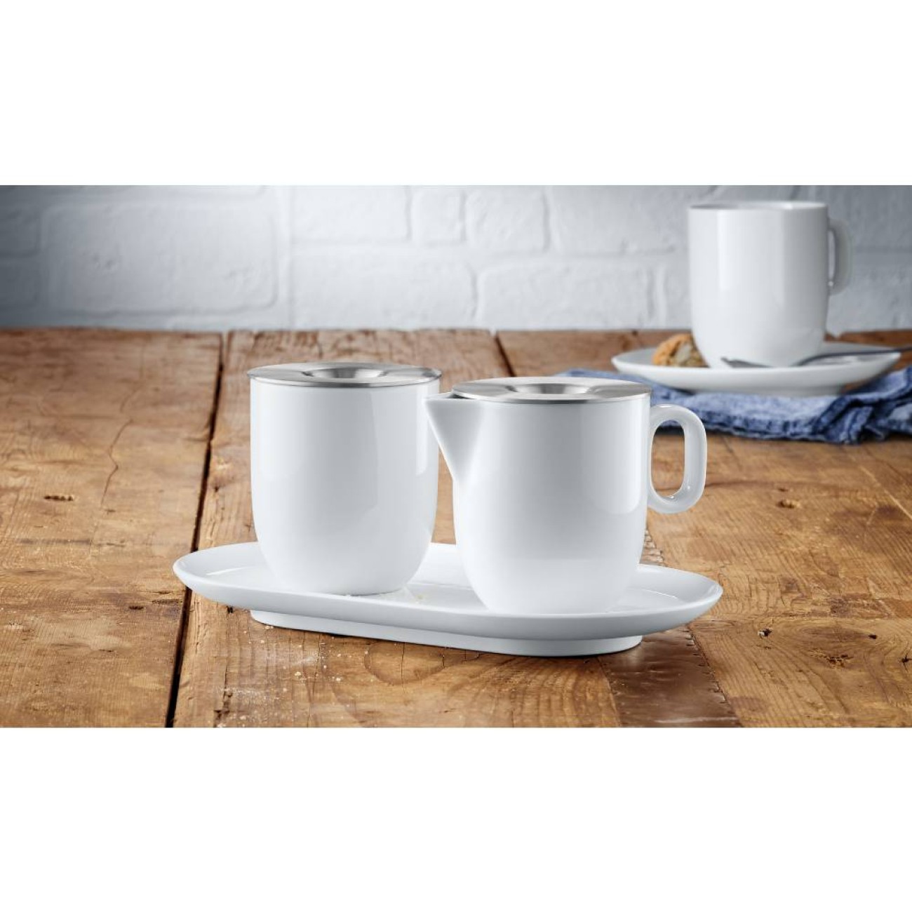 WMF Ζαχαριέρα 130ml & Γαλατιέρα 170ml, σετ 2 τεμ. σειρά Barista Καφετιέρες/ Γαλατιέρες/ Ζαχαριέρες/ Τσαγιέρες