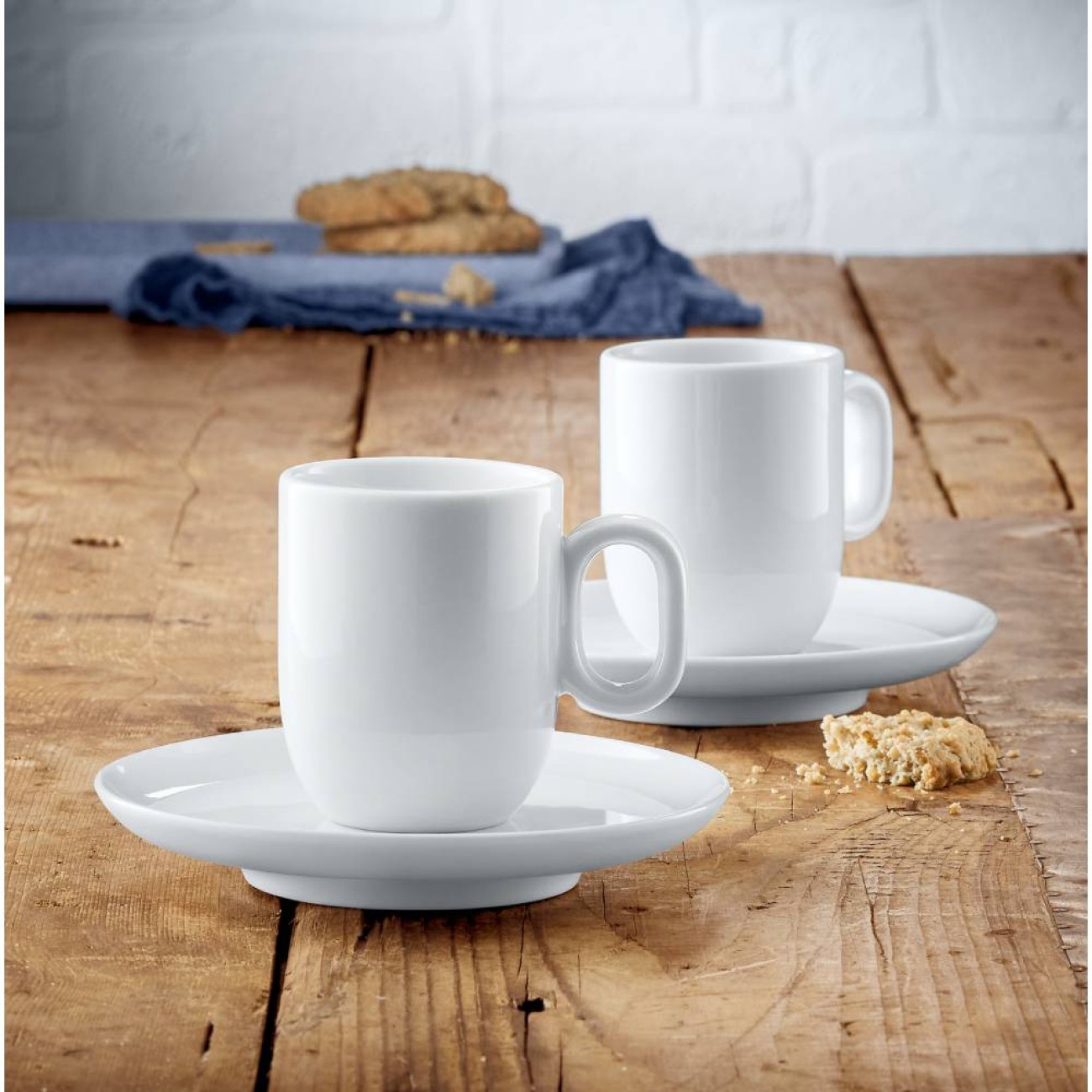 WMF Φλιτζάνι/Πιάτο espresso 60ml, σετ 2 τεμ. σειρά Barista
 Φλυτζάνια με πιάτα