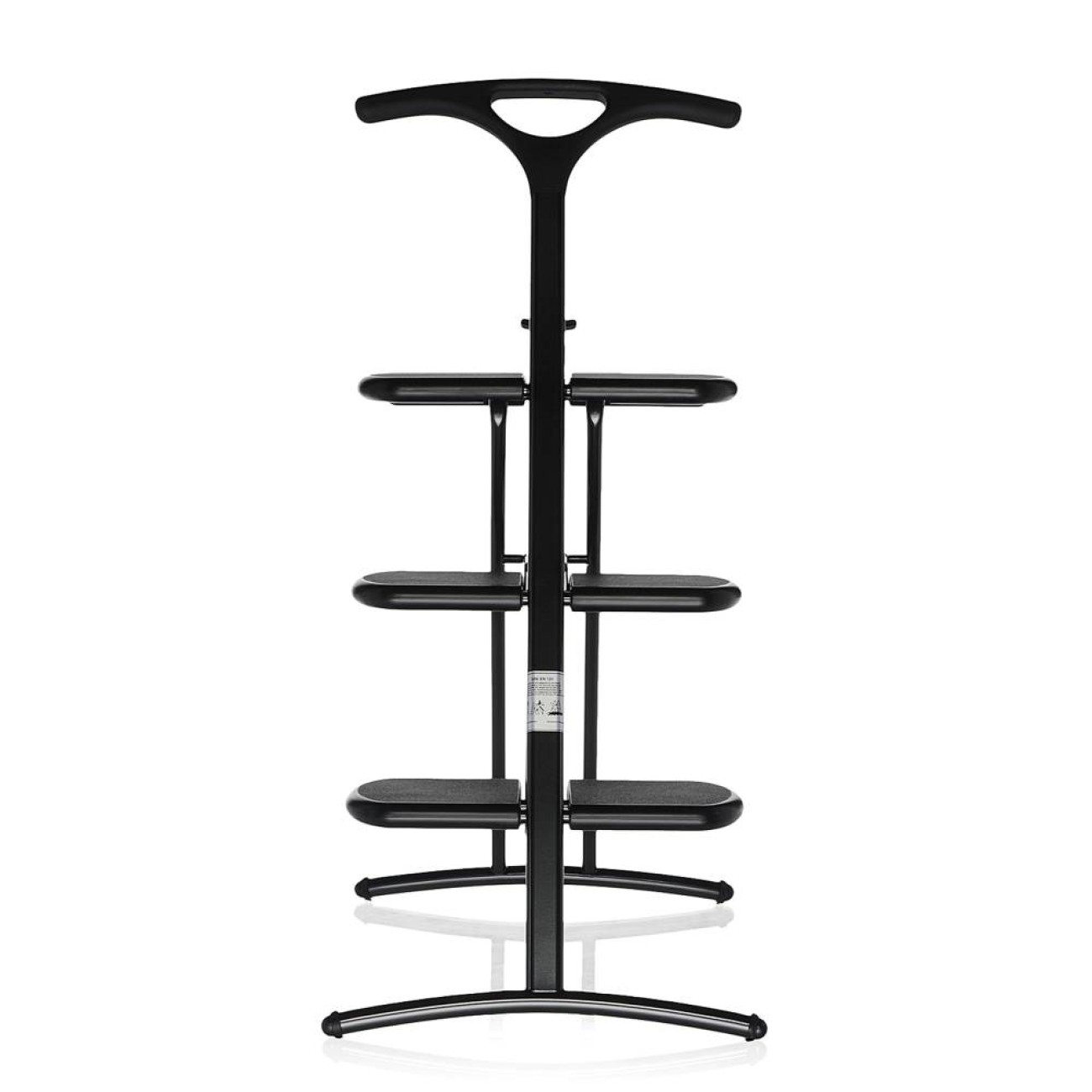 Kartell Σκάλα αναδιπλούμενη 3 θέσεων μαύρη σειρά Tiramisu Αξεσουάρ Μπάνιου