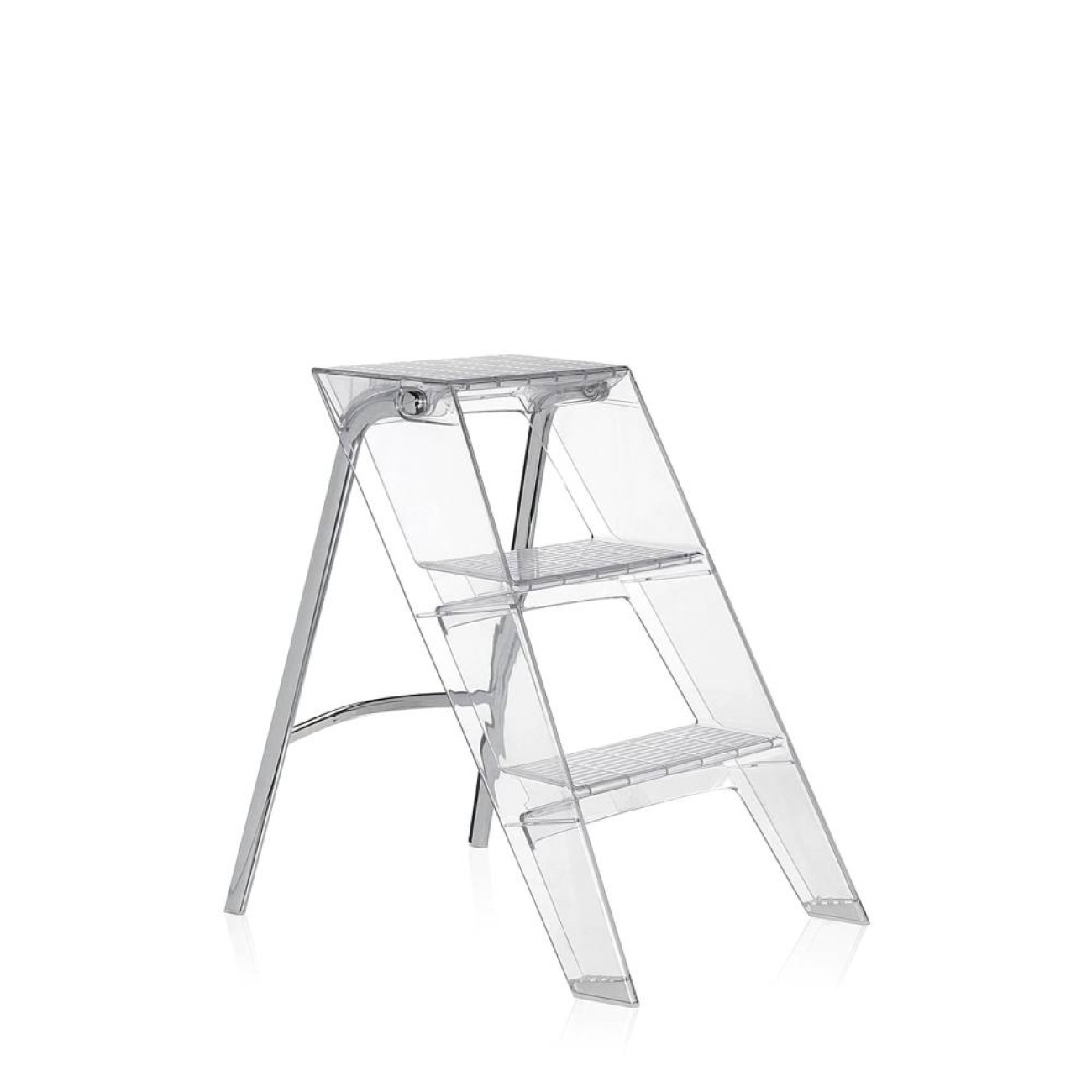 Kartell Σκάλα 2θέσεων αναδιπλούμενη crystal σειρά Upper Αξεσουάρ Μπάνιου
